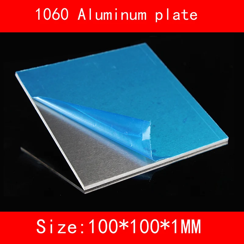 

6061# Aluminum plate 100*100*1mm (1.5,2mm thickness)