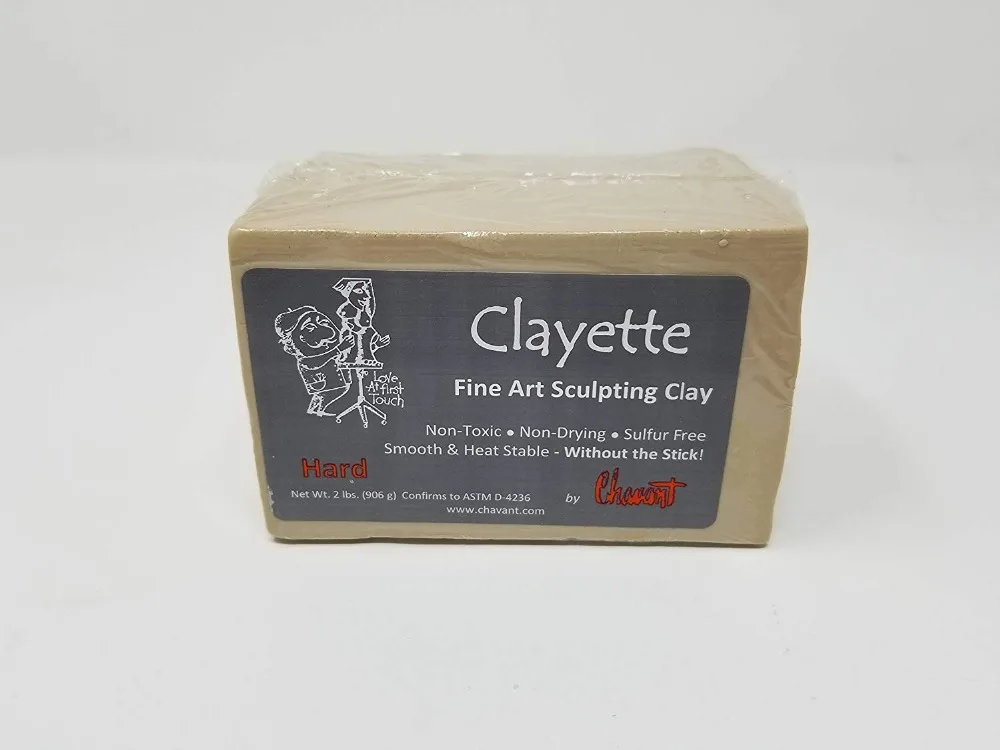 Chavant Clayette Изобразительное искусство скульптурная глина без сушки серы