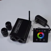 16 Вт* 2 отверстия светодиодный светильник RGBW двигатель с радиочастотным сенсорным пультом дистанционного управления, AC100-240V вход