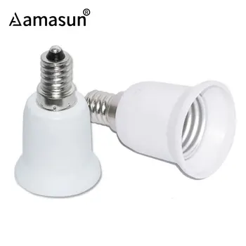 

High Quality Adapter E14 to E27 Lamp Holder Converter Socket Light Bulb Lamp Holder Adapter Plug Extender Led Light USE 1Pcs