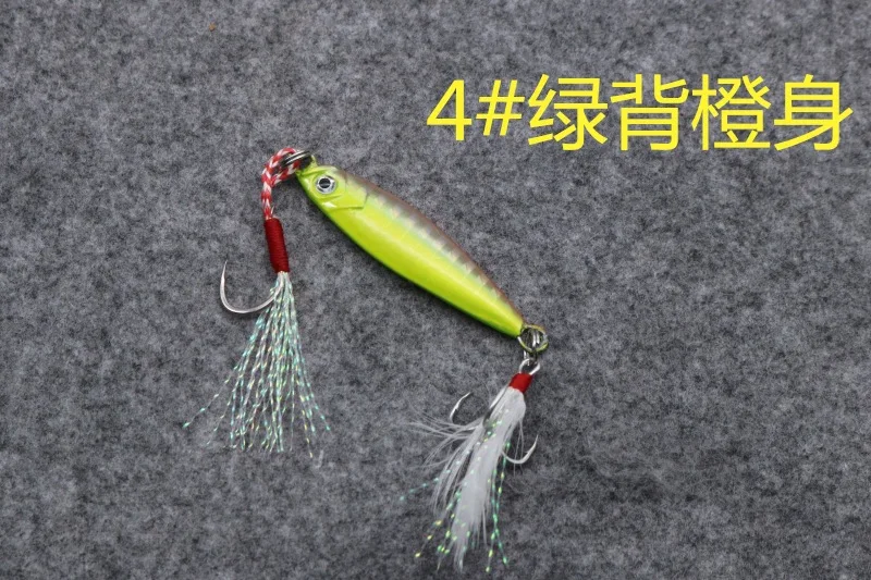 Mini Jig Slow Pitch Jigging Lure 10g 15g 20g Long Cast Metal Fishing jig Sinking Saltwater Fishing Tackle