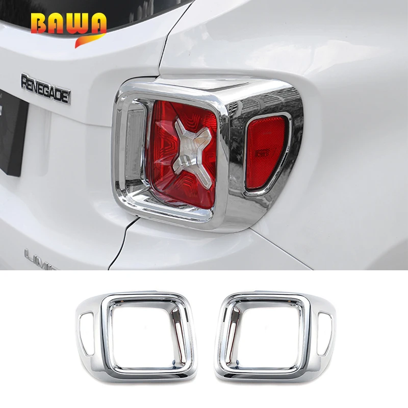 Rear Trunk Handle Sticker Blue Color For Jeep Renegade 2016 2017 Car Accessories