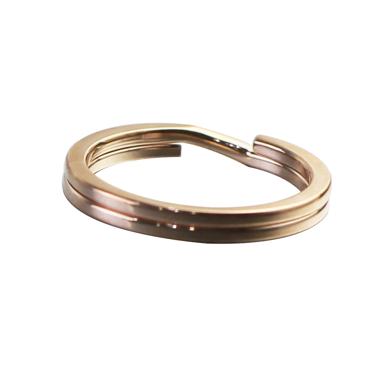 Beadsnice ID27446smt17 Wholesale Key Ring Findings Silver Blank Split