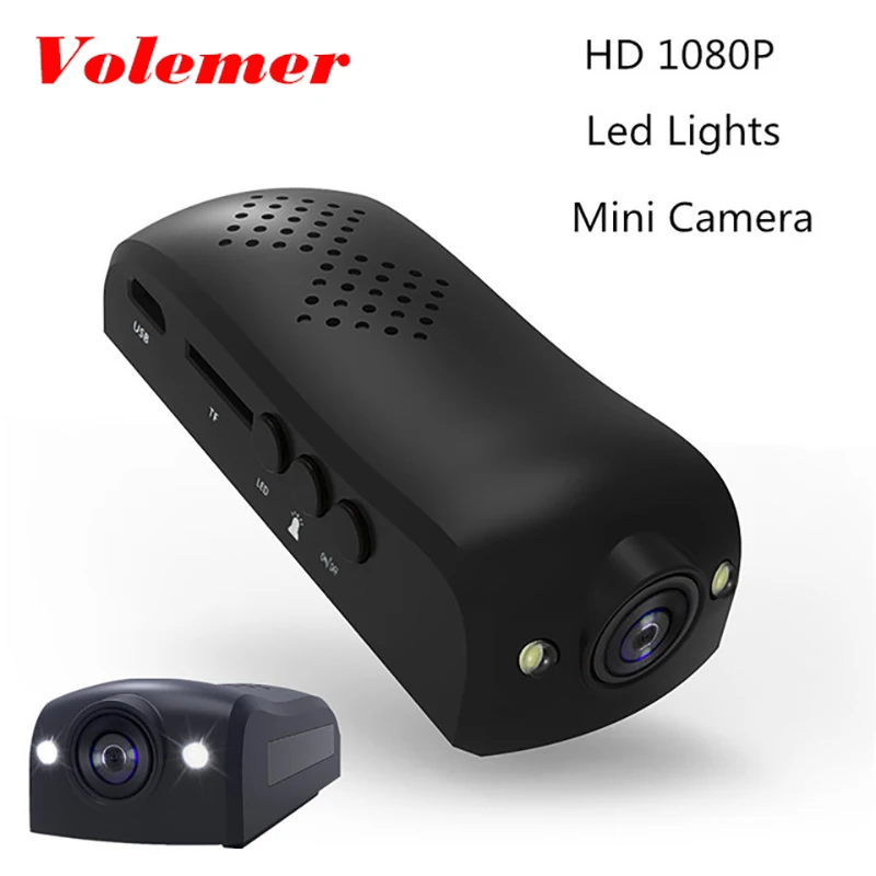Volemer 1080P HD pen mini camera with USB Clip DV DVR Video Recorder