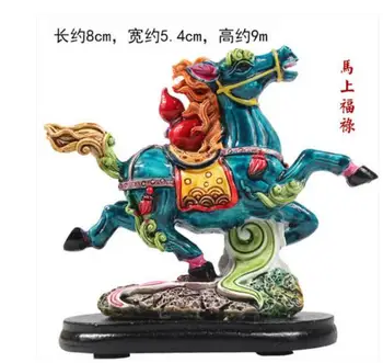 Cochin Ceramic Five Fook horse Painted pottery will soon become rich Arrange home decoration crafts Office Gifts Wang Business C
Cochin Ceramic Five Fook horse Painted pottery will soon become rich Arrange home decoration crafts Office Gifts Wang Business C