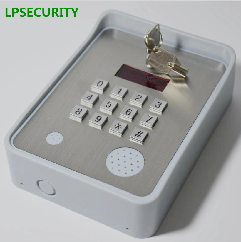 

LPSECURITY GSM remote control INTERCOM+KEYPAD-ENTRY SYSTEM GATE AUTOMATION WIRELESS-OPEN GATES & DOORS FROM MOBILE PHONE