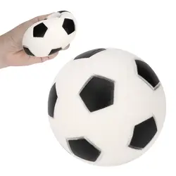 Дети взрослые белый черный PU Squeeze Slow Rising футбол снятие стресса игрушка