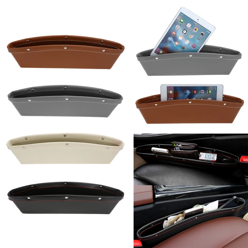 Car Organizer PU Leather Car Seat 