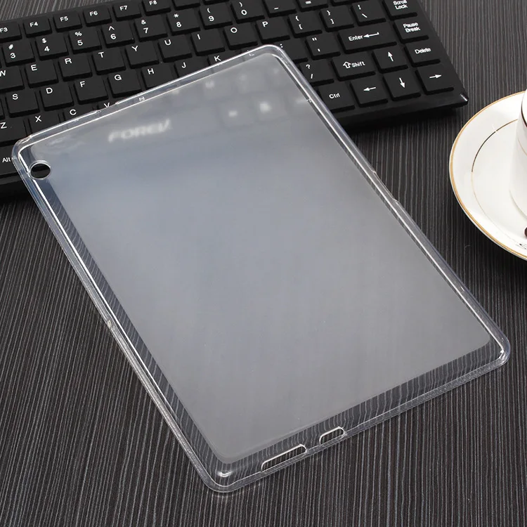 

For Huawei T3 10 AGS-L09 AGS-L03 Tablet Ultra-thin TPU Soft Transparent Shell Case For Huawei Mediapad T3 9.6 Cover+PEN
