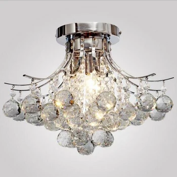 

Jmmxiuz Luxurious Vanity Modern Chandelier Finishing LED Ceiling Lamp Crystal Chandelier Dining Table Lamp Dining Table
