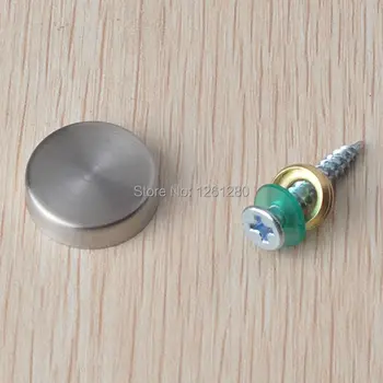 

free shipping 40mm stainless steel advertising nail acrylic mirror nail screw bolt glass decoration nail diy hardware part