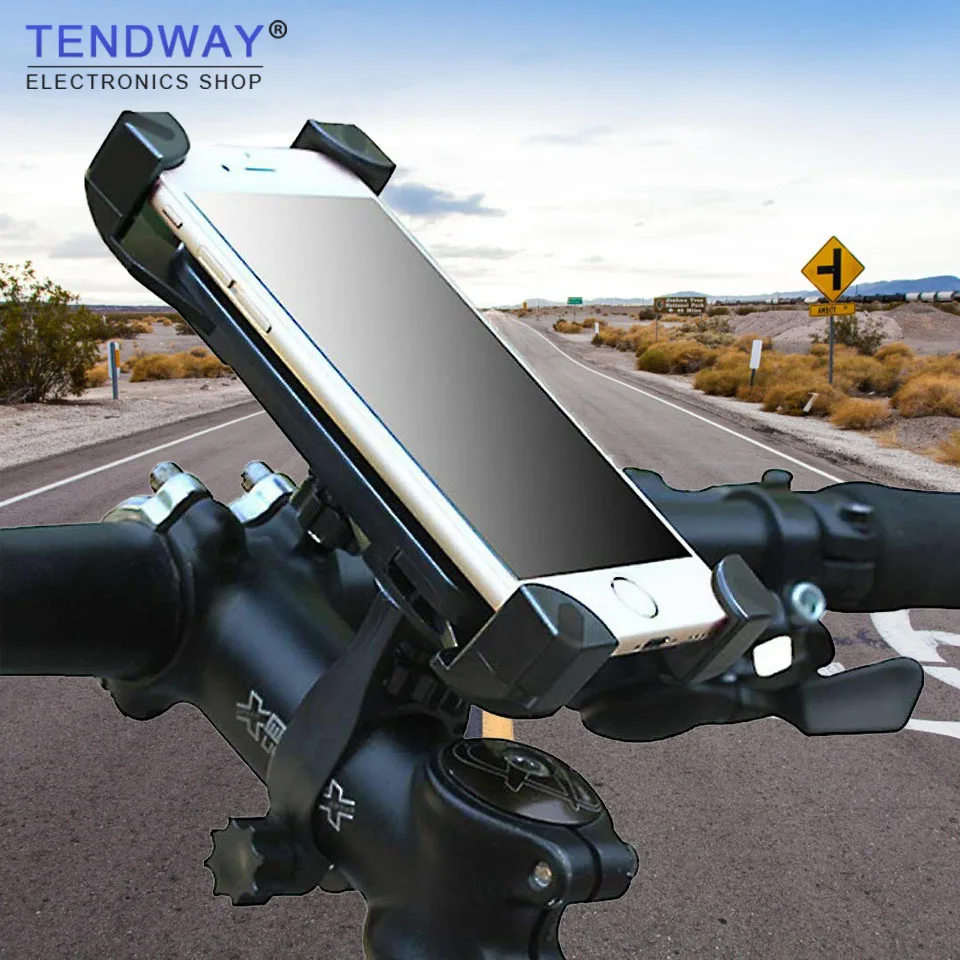 Tendway держатель для телефона на велосипед и мотоцикл вращающийся 360 градусов
