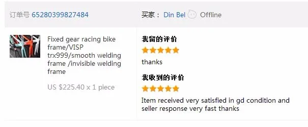 Top NEW MODEL fixed gear frame +fork /visp frame +fork 700c*48-61 3colors painting 11