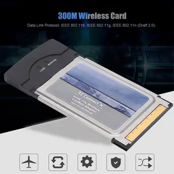 

For SMC SMCWCB-N2 PCMCIA 300M Laptop 2.4 GHz Wi-Fi Wireless Network Card for Windows 2000/7 / XP / Vista