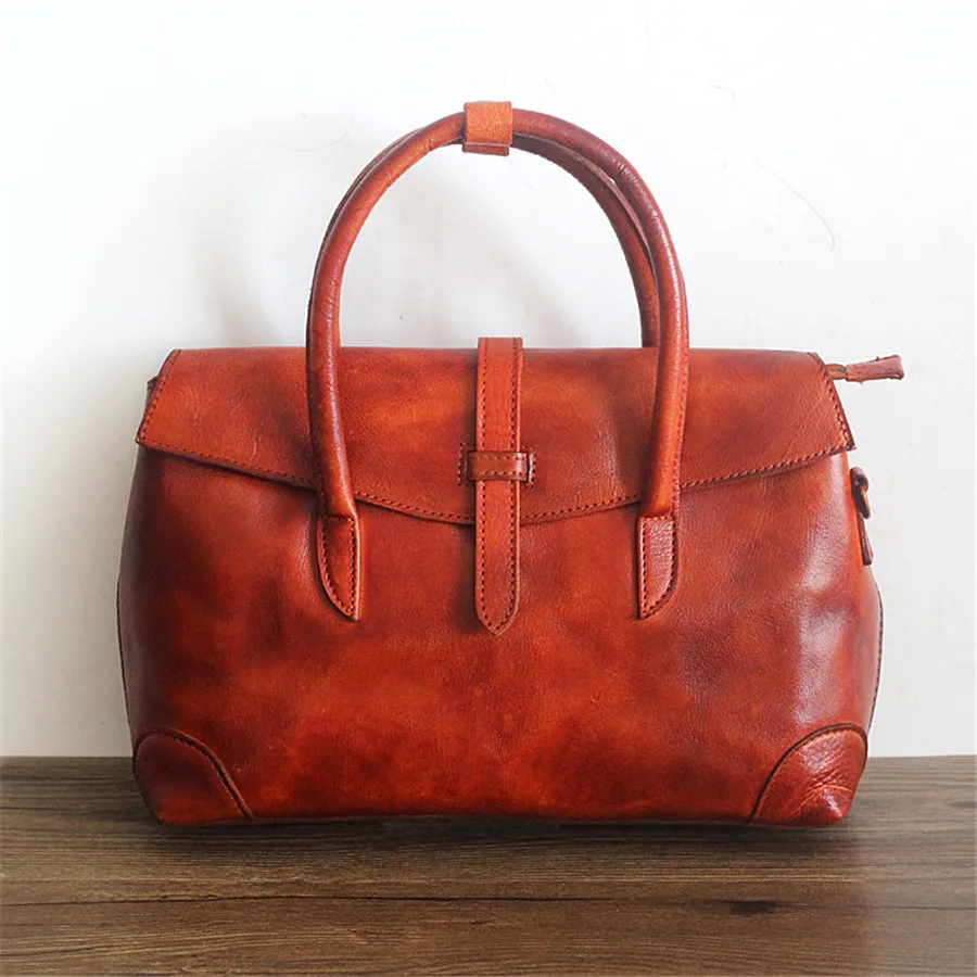 

Explosion models Europe and the United States retro fashion women's first layer cowhide leather wild shoulder bag handbag Messen