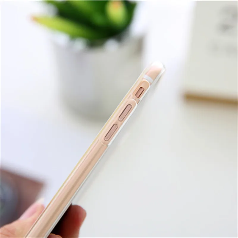 Силиконовый чехол для Iphone 5 6S 7 7Plus 6 6Plus рельефный цветной защитный с рисунком|case for