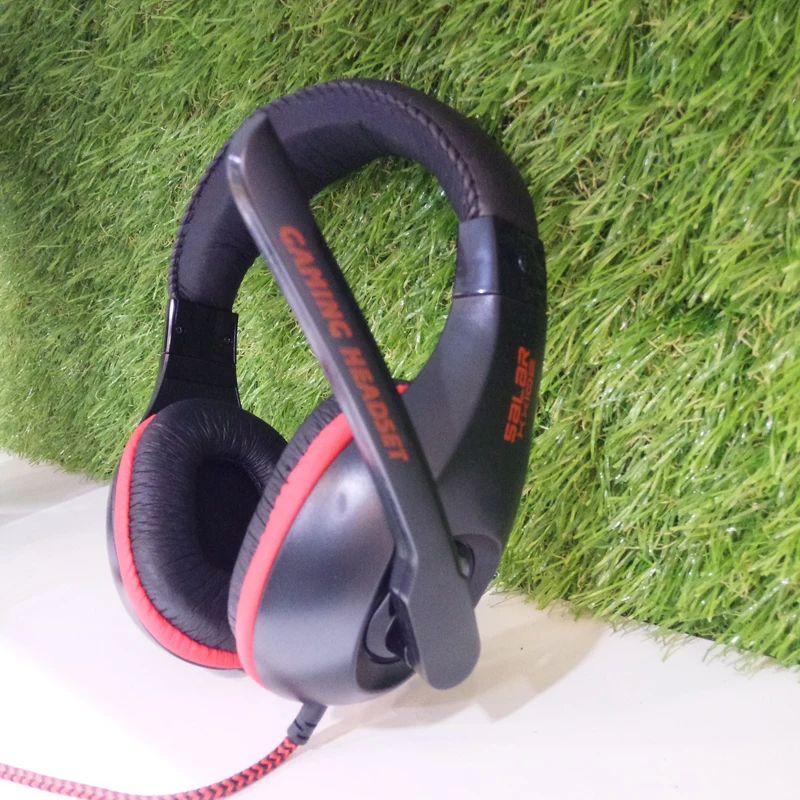 Salar KX102 игровые гарнитуры проводные наушники с микрофоном стерео глубокий бас для