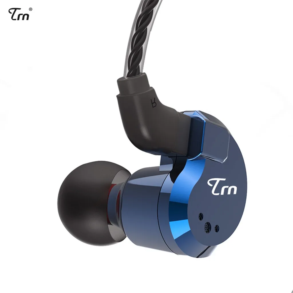 Беспроводные наушники TRN V80 EarHIFI восьмикомпонентные железные для телефона