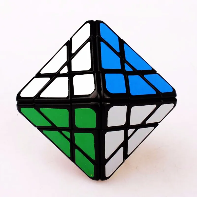 

Lanlan 4x4 Octahedron Magic Cube Speed Square Brain Teaser Educational Stress Puzzle Cube Toys For Children Kids Game Toys