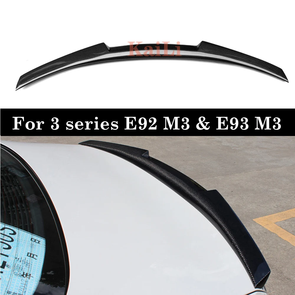 Спойлер из углеродного волокна для BMW 3 серии E92 M3 Coupe 2005 2012 & E93 Convertible 2007 2013 крыло