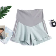 Spring Summer Maternity Short Casual Sports Style Maternity Cotton Tumor Pants Loosely Stitched Multi-color Pants prognostic indicators in wilms tumor