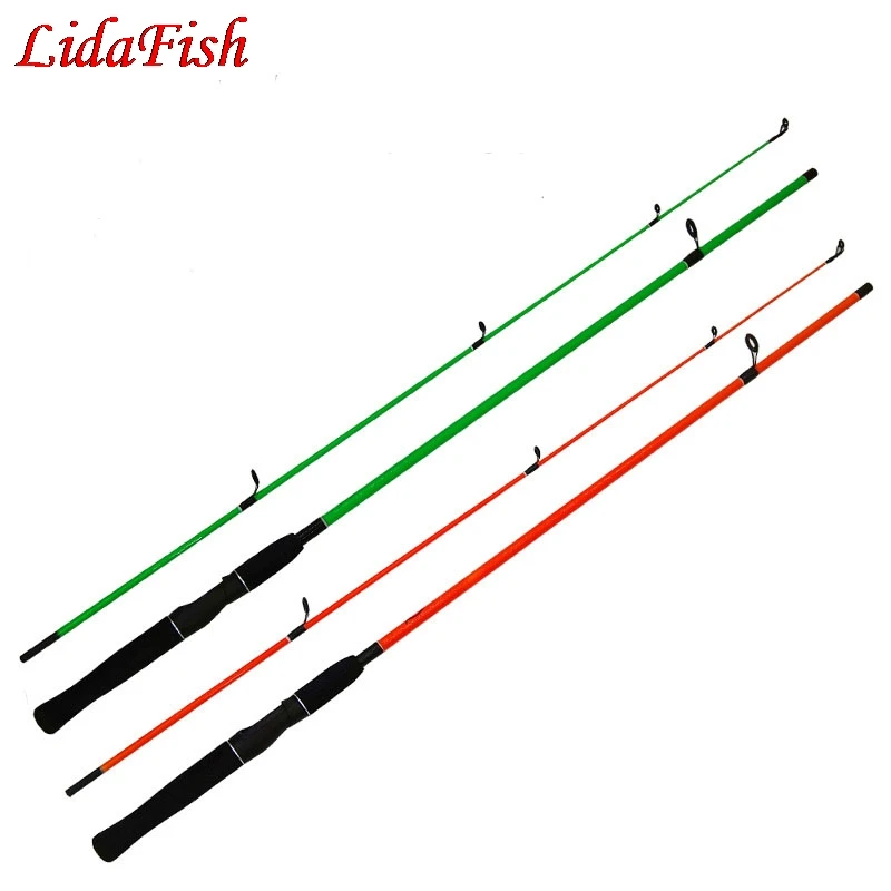 

1.8M Carbon Spinning Fishing Rod Casting Lure Rod 2 Sections Line 6-15lb Lure weight 3-20g EVA handle Travel Fishing Rod