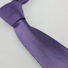 YIBEI coahella Галстуки Фиолетовый Узел контрастный Фиолетовый Синий полосатый галстук Мужской трикотажный галстук бизнес ручной работы для свадебного платья