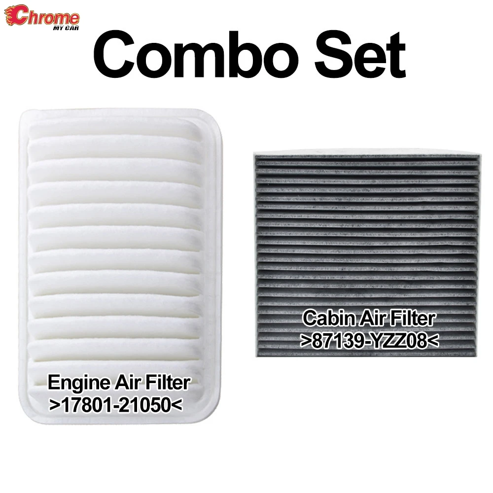 

Car Engine Cabin Pollen Air Filter For Toyota Corolla Altis Yaris Vitz Auris Rav4 Verso Vios Avensis 17801-21050 87139-YZZ08