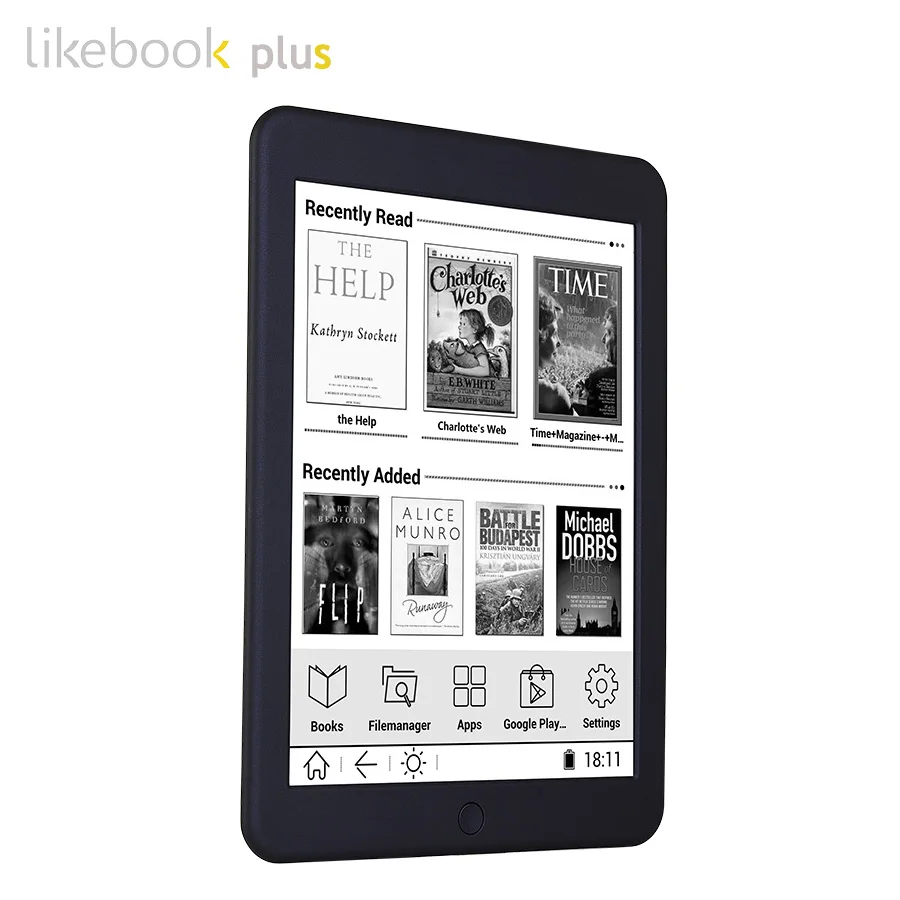 BOYUE Likebook Plus/Paper ebook reader 7.8 inch e Reader 300PPI 1G/16G