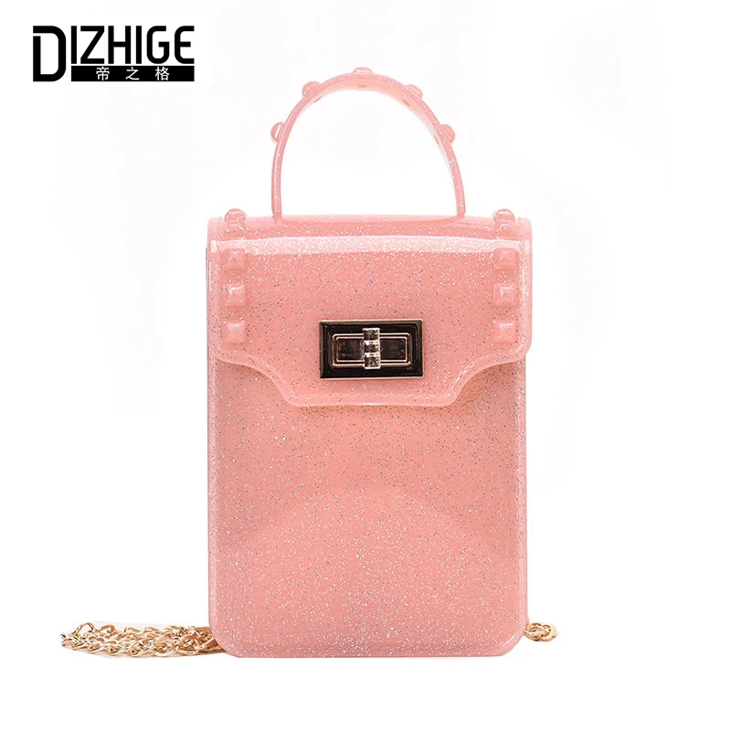 

DIZHIGE Brand Luxury PVC Women Handbag Fashion High Quality Small Crossbody Bag For Women Solid Messenger Shoulder Bags Tote New