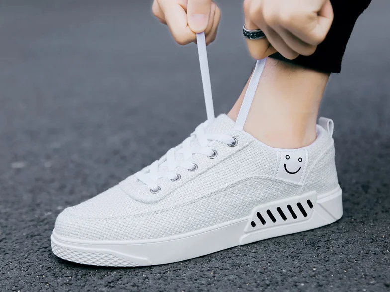 Для мужчин парусиновая обувь для chaussure homme Осень Зима теплые дышащая мужская обувь модные кроссовки человек прогулочная