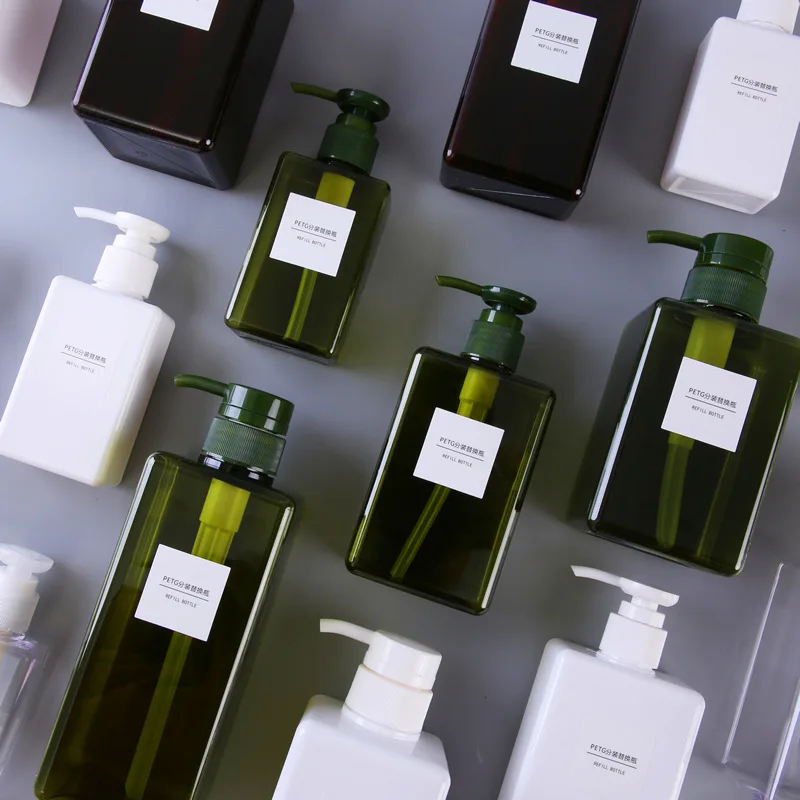 150ML/250ML Pump Bottle Makeup Shampoo Soap Shower Gel Travel Pump Dispenser Container Bottles