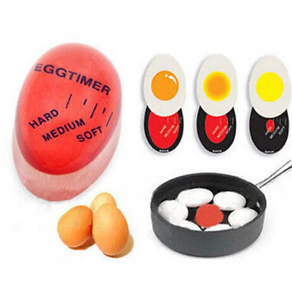 Варить яйцо Тиммер кастрюли для варки яйца-пашот теммер Цвет Изменение мягкий жесткий варить яйцо Таймер Кухонные инструменты
