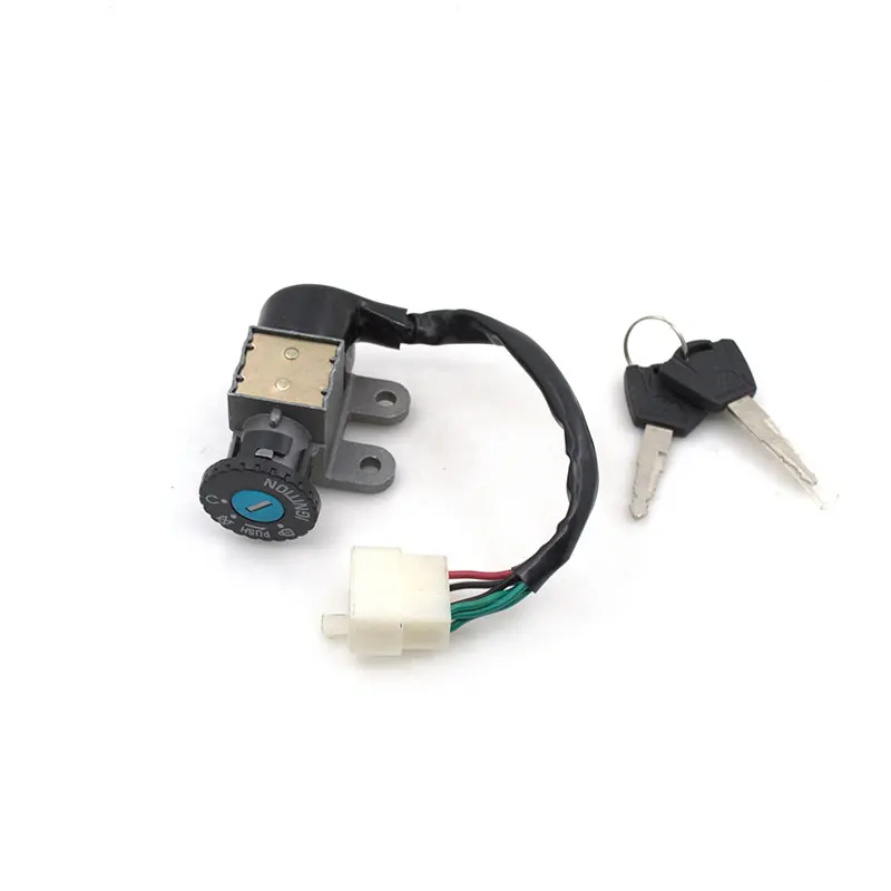 

2088 Motorcycle 6 Wire Ignition Switch Lock Set For KYMCO 50 GY6-50 GY6 50 Moped Scooter Spare Parts