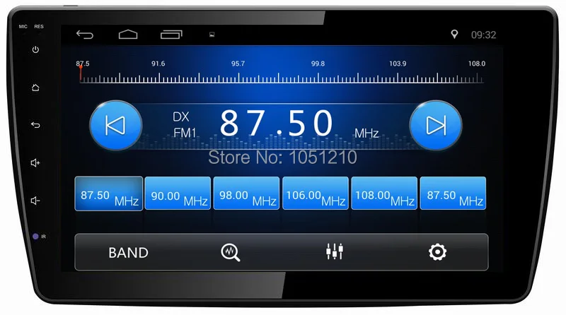 Ouchuangbo android 8,1 автомобильное радио gps для Wuling Baojun 330 Поддержка Bluetooth зеркальная поверхность подключение 1080 P видео wifi