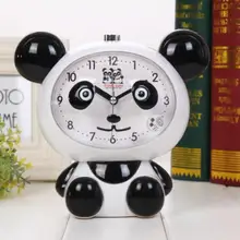 1 шт панда ночной Светильник Будильник немой прекрасный детский говорящий мультфильм студенческие прикроватные часы для спальни студенческие часы