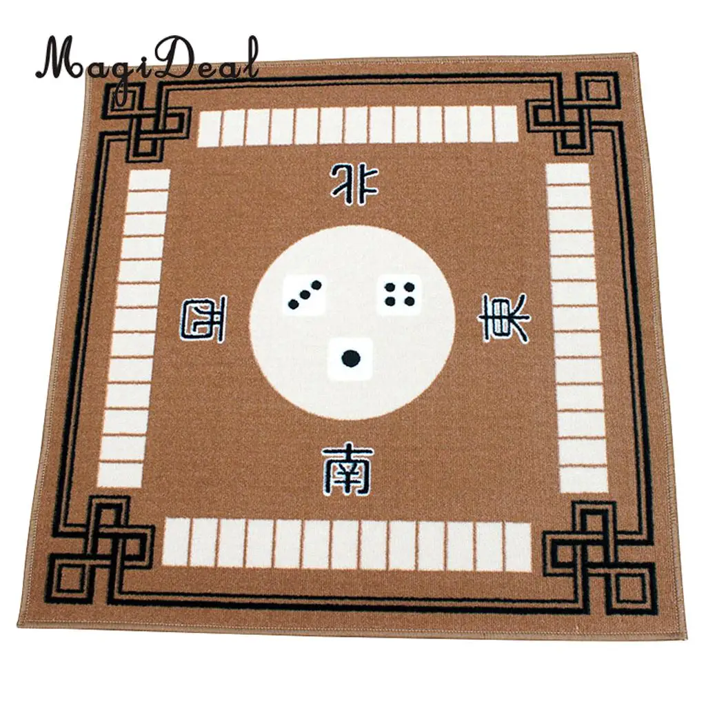 MagiDeal Mahjong Table Mat Cover Carpet Silence Multifunctional Household Thickening