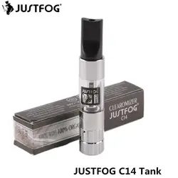 5 шт./лот оригинальный Justfog c14 распыливатель EGO 510 клиромайзер для электронной сигареты 1,8 мл Ёмкость электронная сигарета испаритель