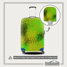 Змеиный принт водонепроницаемый туристический багажный Защитный пылезащитный чехол для 18-30 дюймовых чехлов эластичный стрейч-чемодан защитный чехол