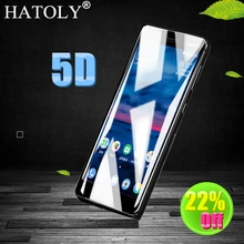 Hatoly 5D закаленное стекло для Nokia 3 Защитная пленка для Nokia 3 пленка для полного покрытия для Nokia 3 TA-1020 TA-1032 защитное стекло
