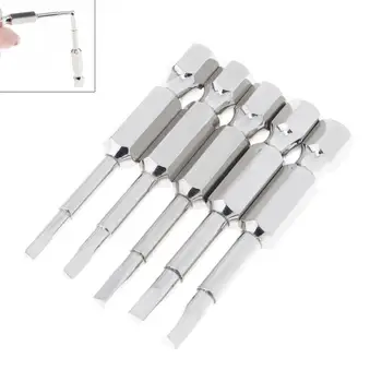 

TORO 5pcs/set Screwdriver Bits 1/4 Inch Magnetic Triangle Screwdriver Bit Hex Shank 50mm S2 Steel Pneumatic Screwdriver Tools