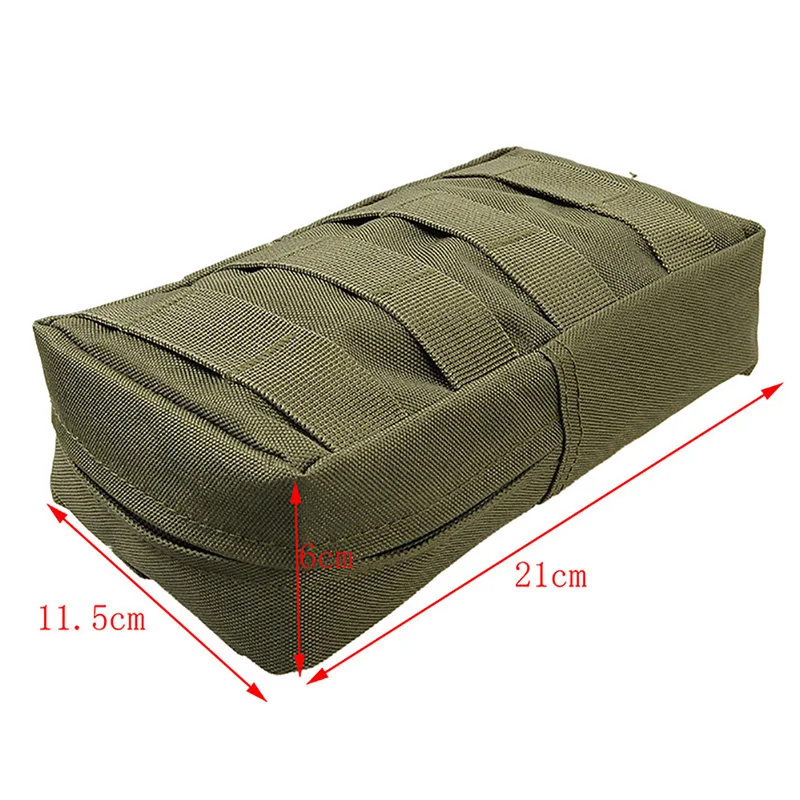 Многофункциональный тактический MOLLE EDC 600D нейлон 21X11,5 см Универсальный гаджет сумка инструменты поясные сумки открытый пакет