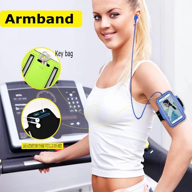 

Running Sports Armband For Nokia 8 6 7 5 3 lumia 920 930 925 830 1020 640XL 535 650 550 530 Soft Belt Travel Gym bag Armband