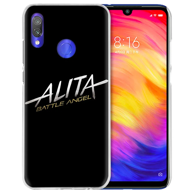 Alita Battle Angel чехол для Xiaomi Redmi Note 7 K20 6 6A Pro Y3 фотоаппаратов моментальной печати 7S 7A GO S2 5 mi играть A1 A2 8 lite Poco F1 жесткий чехол для телефона pc