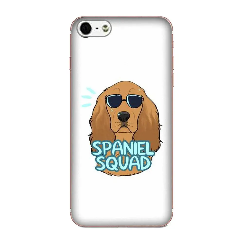 Милый чехол из ТПУ для Galaxy J1 J2 J3 J330 J4 J5 J6 J7 J730 J8 2015 2016 2017 2018 mini Pro Cocker Spaniels мягкие