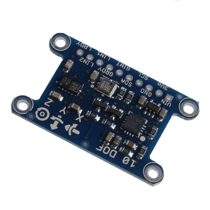 10DOF IMU Breakout L3GD20 LSM303 BMP180 отношение сенсор 3 оси модуль гироскопа и Прямая поставка