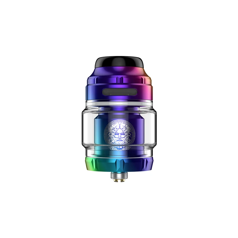 Geekvape Zeus X RTA бак 4,5 мл топ воздуха Поддержка одной двойной катушки против электронной сигареты распылитель Zeus двойной RTA Vape - Цвет: Rainbow