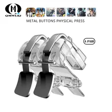 Pubg Controller Metal Smart Phone Mobile Gaming Trigger Gamepad Fire Button Aim Key L1 R1 Shooter Pubg Joystick For Android IOS цена Pubg Controller Metal Smart Phone Mobile Gaming Trigger Gamepad Fire Button Aim Key L1 R1 Shooter Pubg Joystick For Android IOS цены онлайн