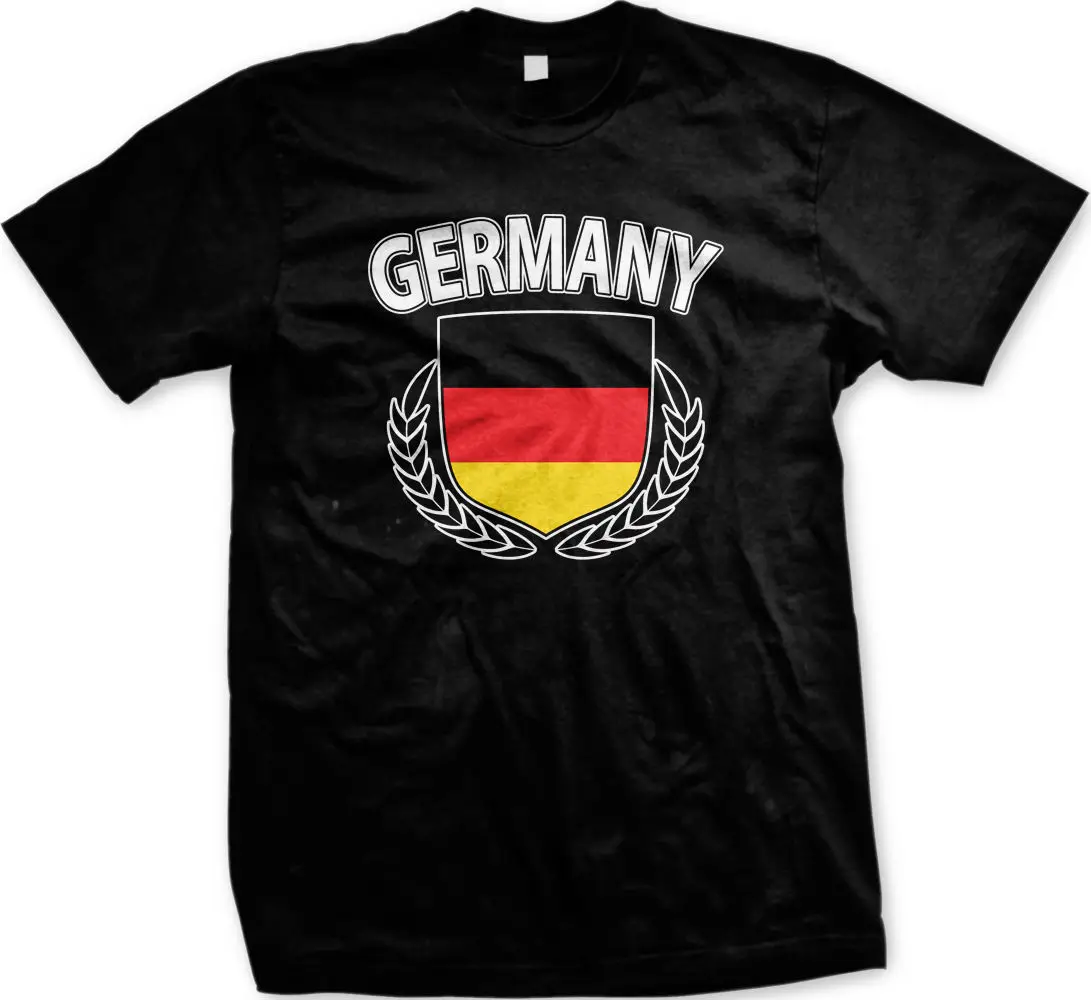 Мужская футболка с немецким флагом y Crest и Deutschland | одежда