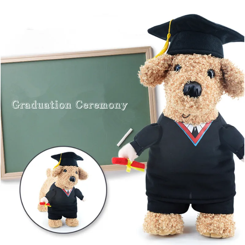 

Dog Costume Novelty Funny Bachelor's Clothing Pet Role Play Graduation Ceremony Dog Clothes GP160327-32